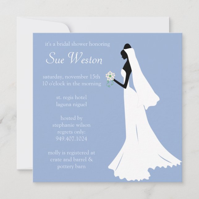 Bridal Shower Invitation (Front)