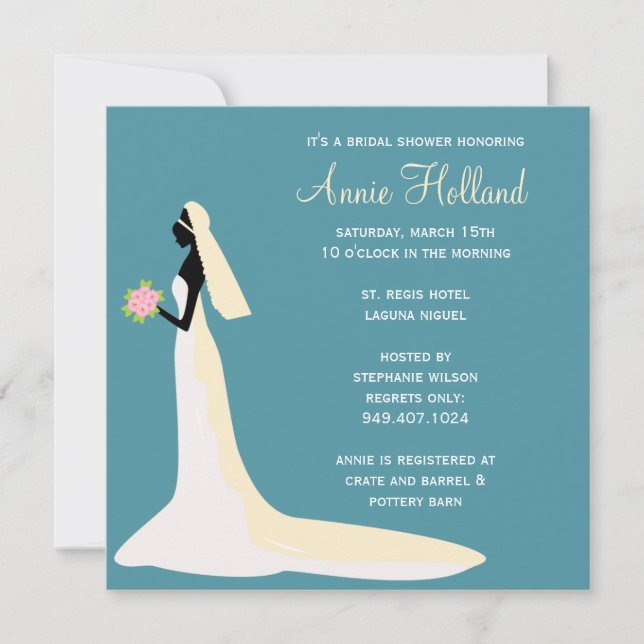 Bridal Shower Invitation (Front)