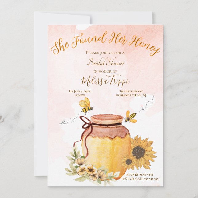Bridal Shower Invitation (Front)