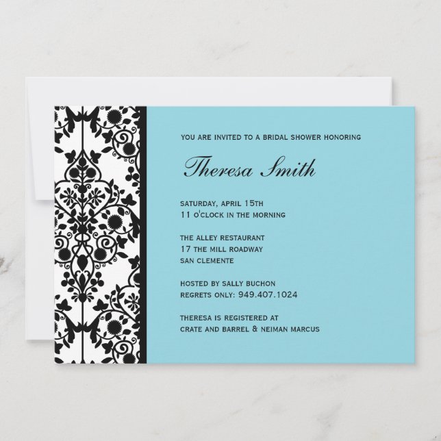 Bridal Shower Invitation (Front)