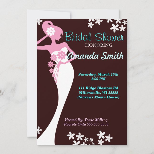 Bridal Shower Invitation (Front)