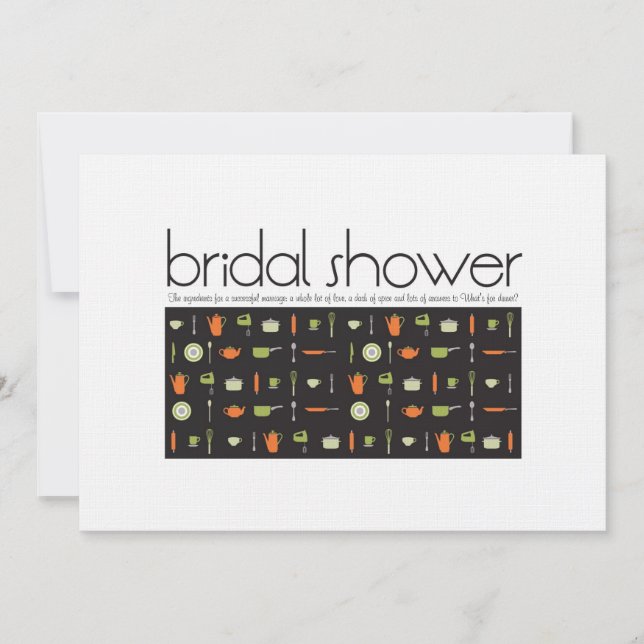 Bridal Shower Invitation (Front)
