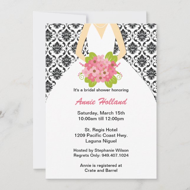 Bridal Shower Invitation (Front)
