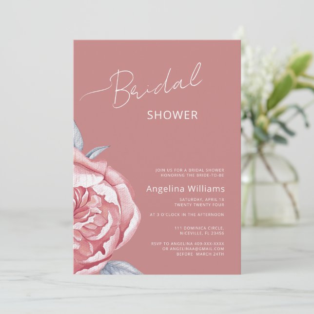 Bridal Shower Invitation (Standing Front)