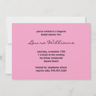Bridal Shower Invitation