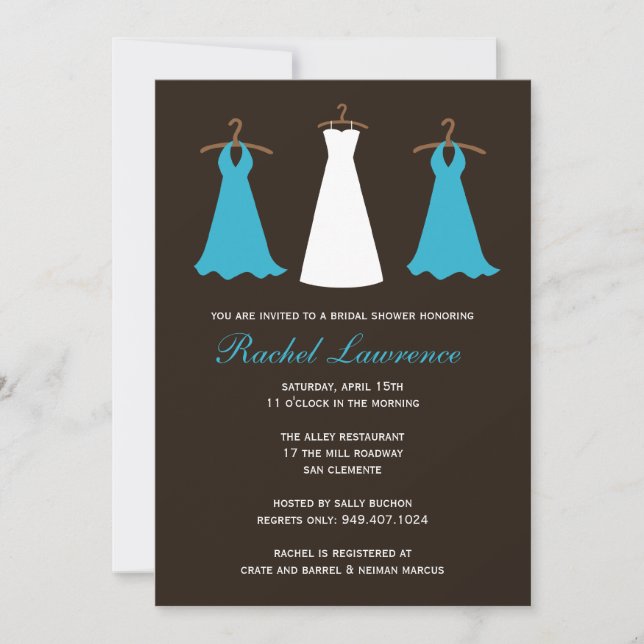 Bridal Shower Invitation (Front)