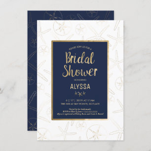 Bridal Shower Invitation - Beach, Nautical