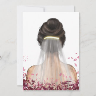 Bridal shower invitation card
