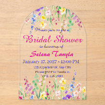 Bridal Shower Invitation Card