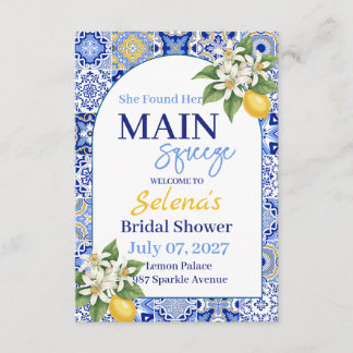 Bridal Shower Invitation Card