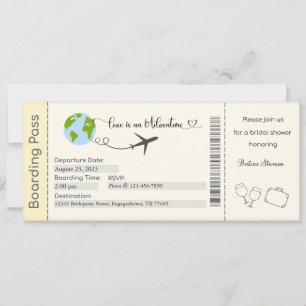 Bridal Shower Invitation, Engagement Invitation