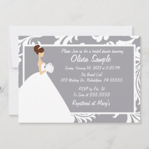 Bridal Shower Invitation Floral