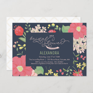 Bridal Shower Invitation - Garden, Flowers, Spring