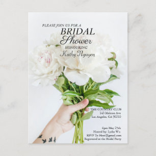 Bridal Shower Invitation Postcard