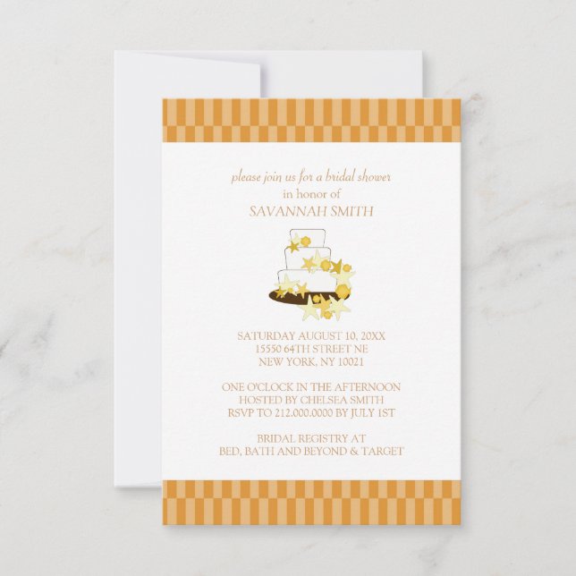 Bridal Shower Invitations (Front)