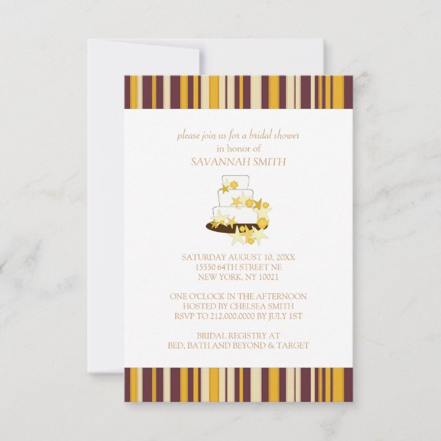 Bridal Shower Invitations (Front)