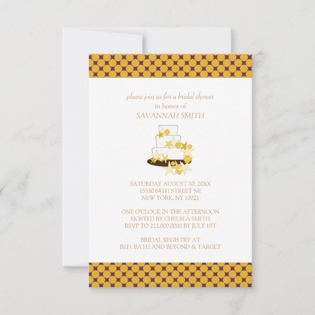 Bridal Shower Invitations (Front)