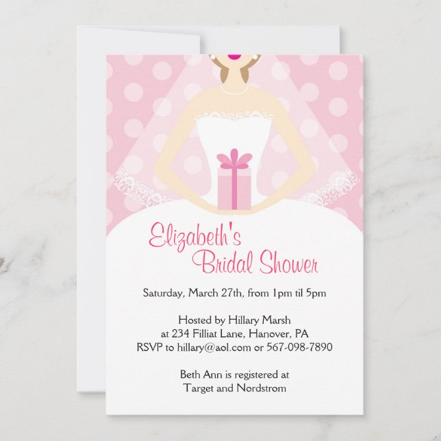 Bridal Shower Invitations (Front)