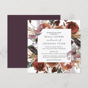 Bridal Shower Invitations   Butterum & Plum 1