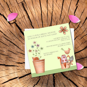 Bridal Shower Invitations or Garden Party Event