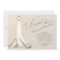 bridal shower invitations with wedding dress