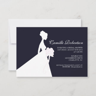 Bridal Shower Invite | Bridal Shower Dark Blue