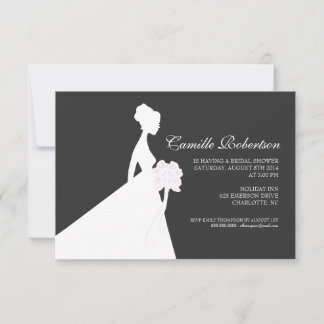 Bridal Shower Invite | Bridal Shower Off Black