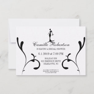Bridal Shower Invite Front & Centre
