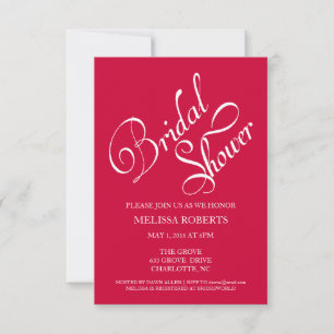 Bridal Shower Invite   Script