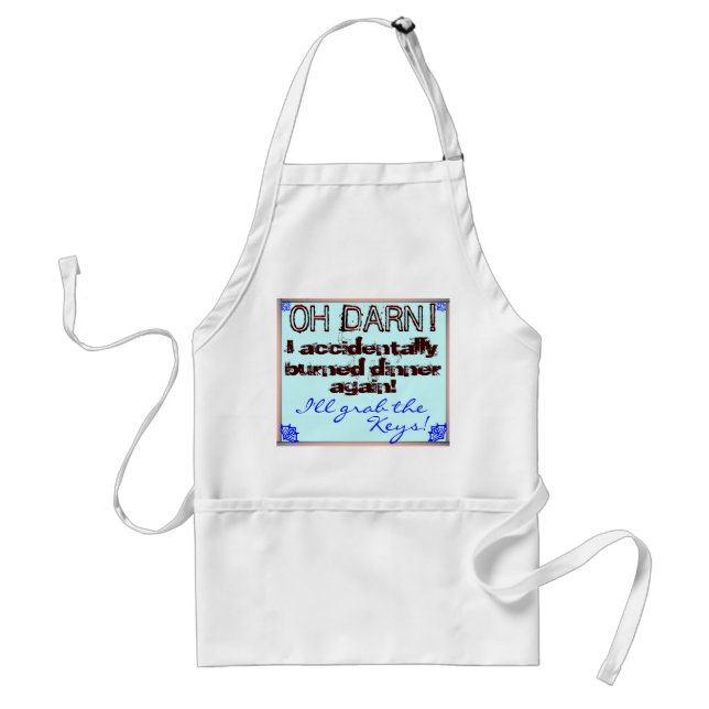 Bridal Shower Joke Gift! Funny Cooks Apron! Standard Apron (Front)