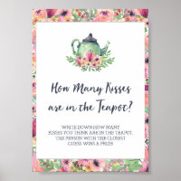 Bridal Shower Kisses in the Teapot Game
