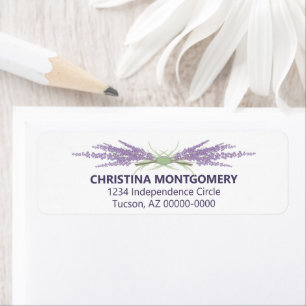 Bridal Shower Lavender Flower Herb Bundles Custom