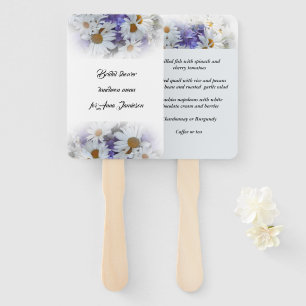 Bridal shower Luncheon Set of Fans