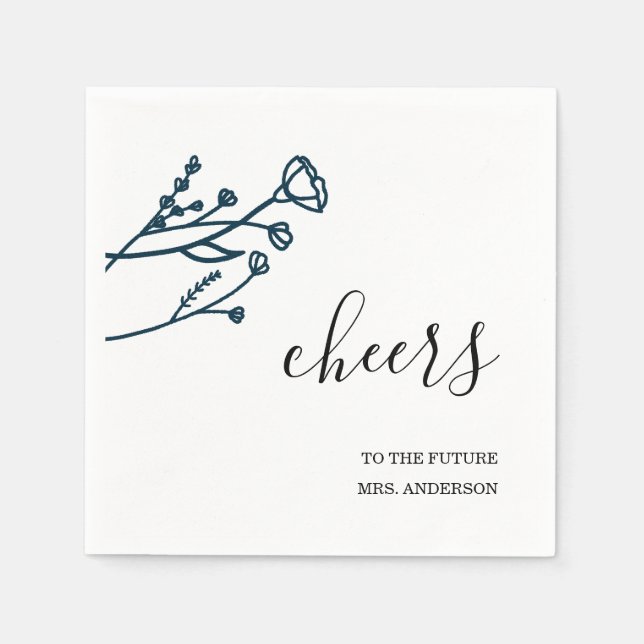 Bridal Shower Napkins (Front)