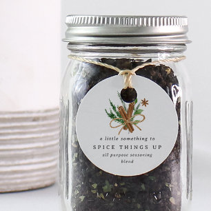 Bridal Shower or Wedding Spice Favour Tags
