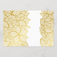 Bridal Shower Over or Under Game Gold