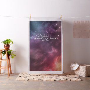 Bridal Shower Photo Backdrop Galaxy Constellations