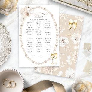 Bridal Shower Purse Game