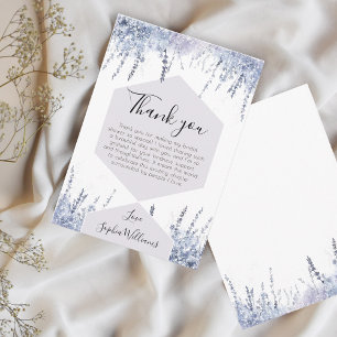 Bridal Shower She's Found Her Honey Floral Thank You Card