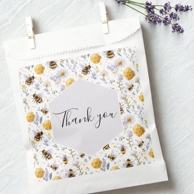 Bridal Shower She's Found Her Honey Thank You Favour Bags (Creator Uploaded)