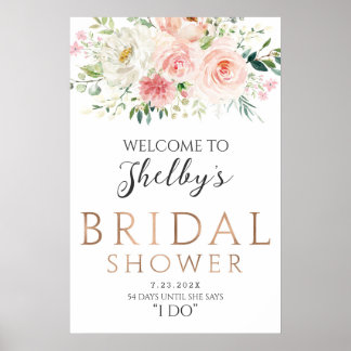 Bridal Shower sign, Bridal Shower decor