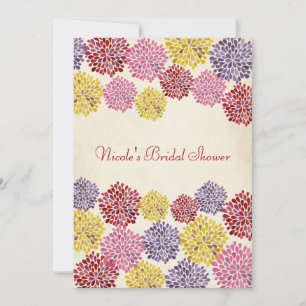Bridal Shower Spring Flower Garden Invitation