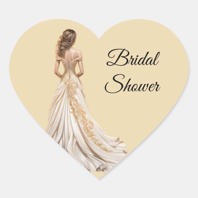 Bridal Shower Stickers (Front)