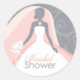 Bridal Shower Stickers