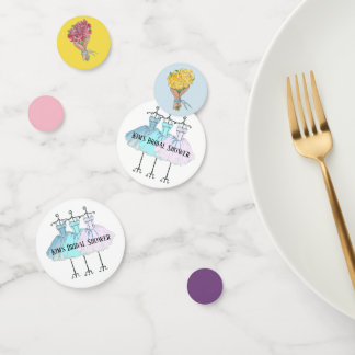 Bridal Shower Table Confetti