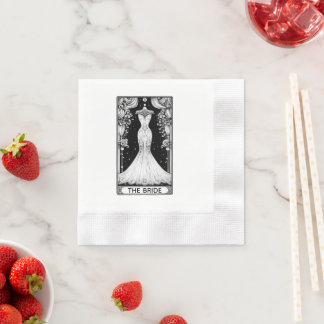 Bridal Shower Tarot Napkin