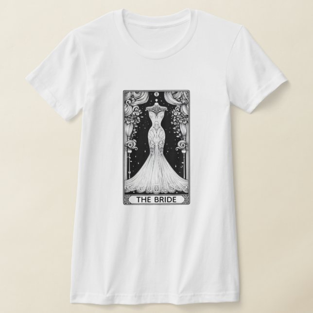 Bridal Shower Tarot T-Shirt (Laydown)