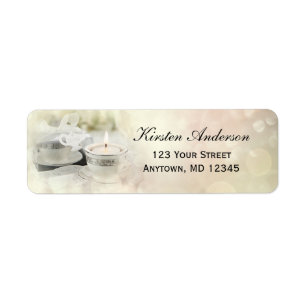 Bridal Shower Tea Custom Return Address