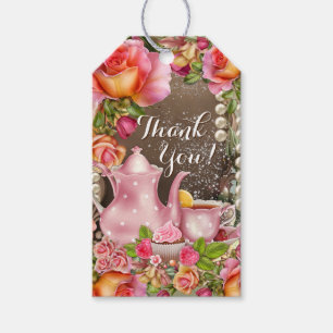 Bridal Shower Tea Party Gift Tags