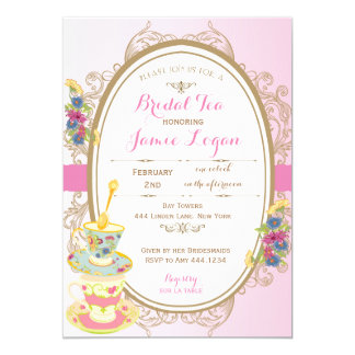 tea party invitation